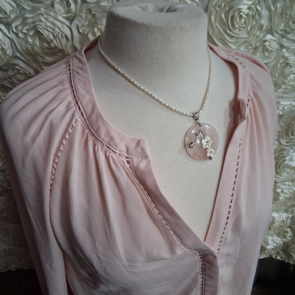 Ava & Viv Soft Pink Top - Picture 2 of 8